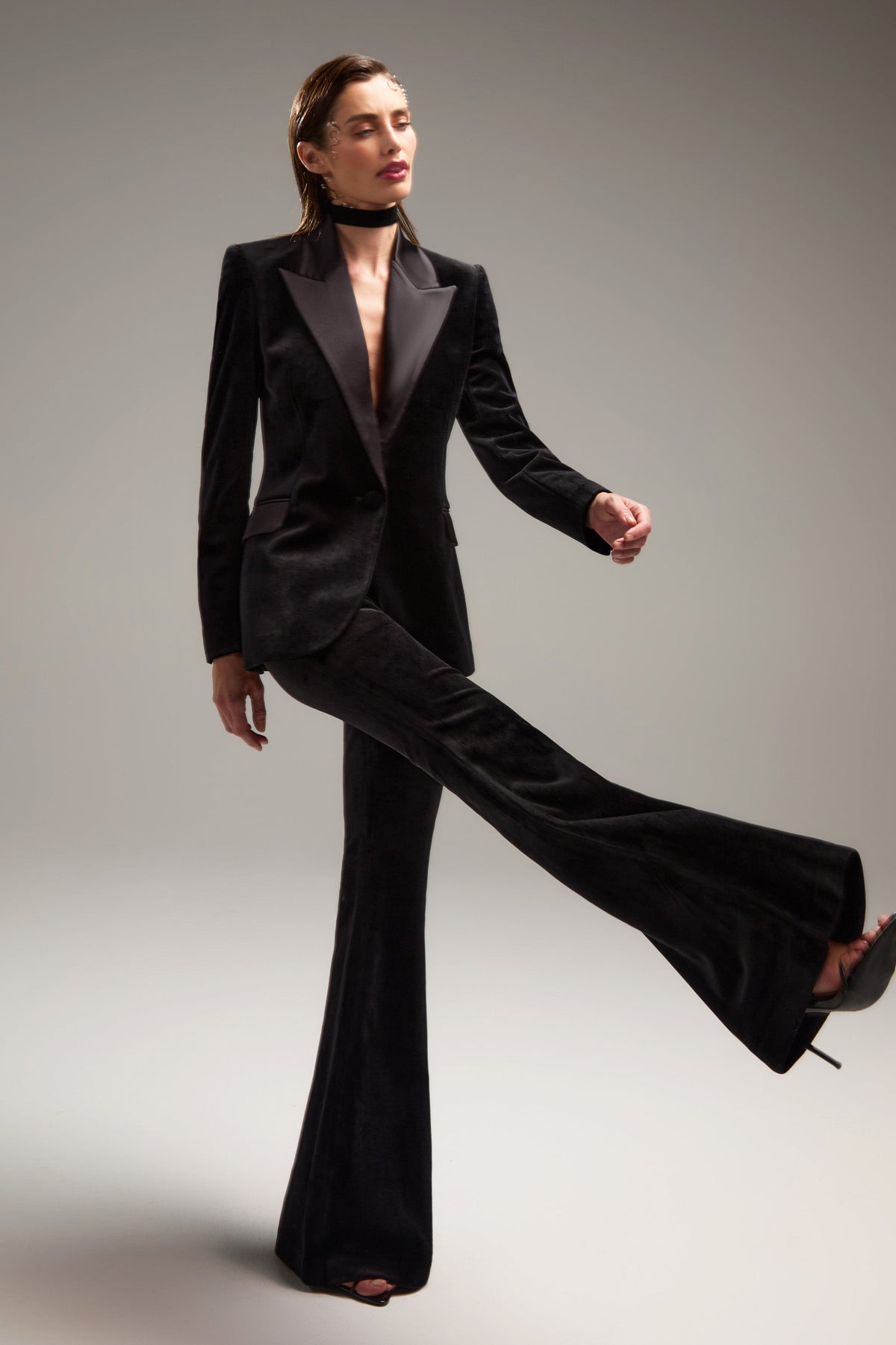 NADINE MERABI Trousers Davina Black Trousers