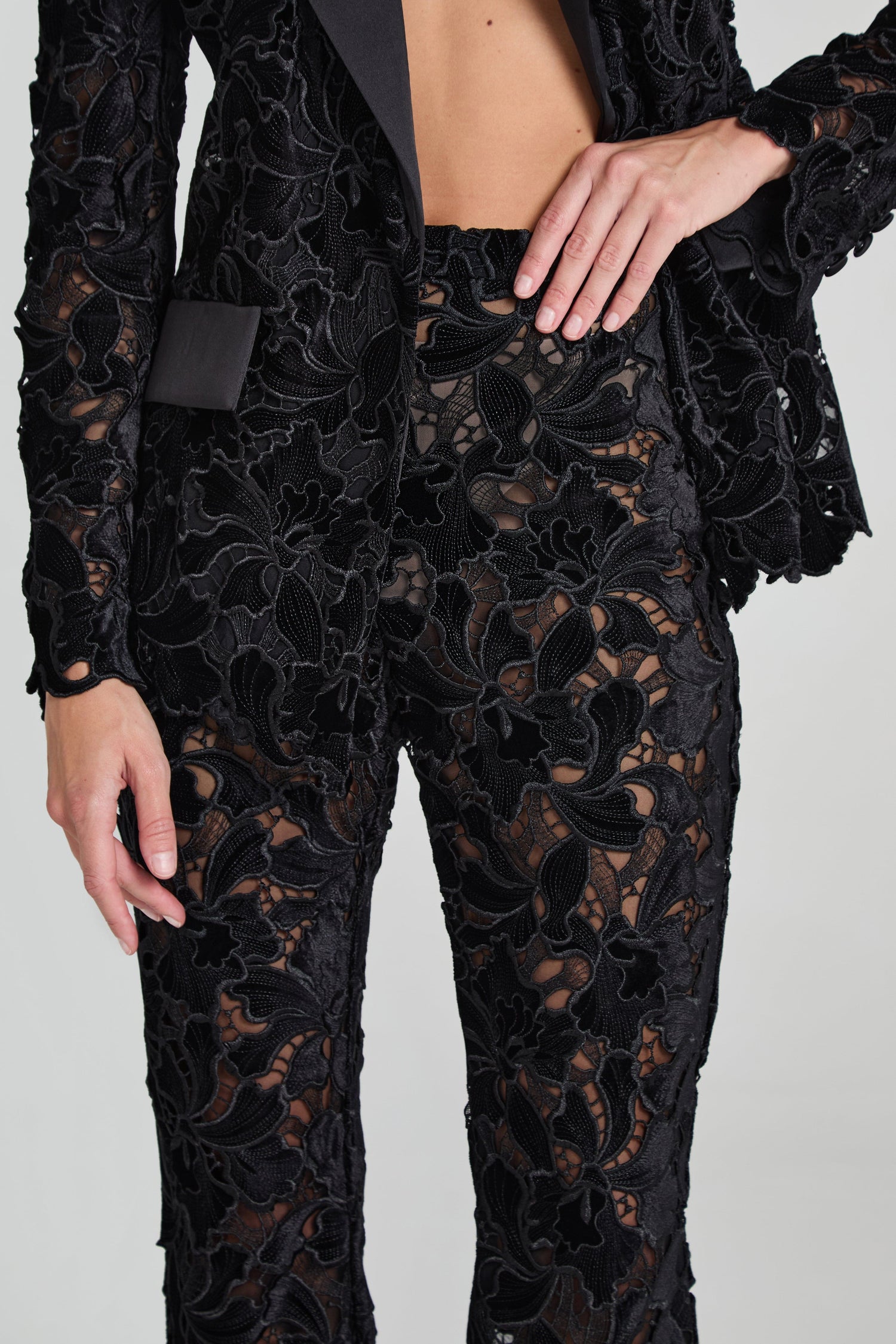 NADINE MERABI Trousers Valia Black Trousers