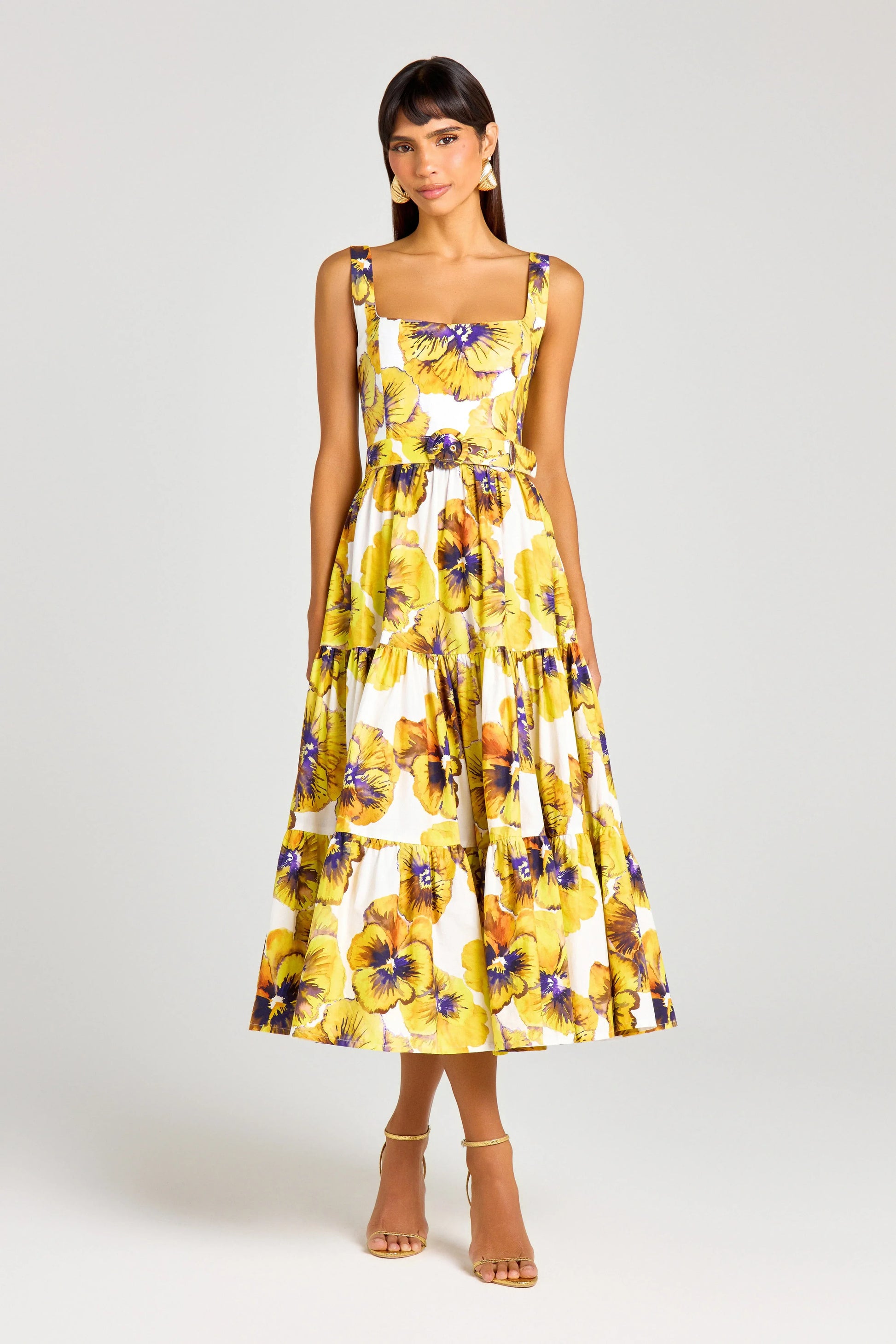 MIDI Dresses Helena Floral Dress