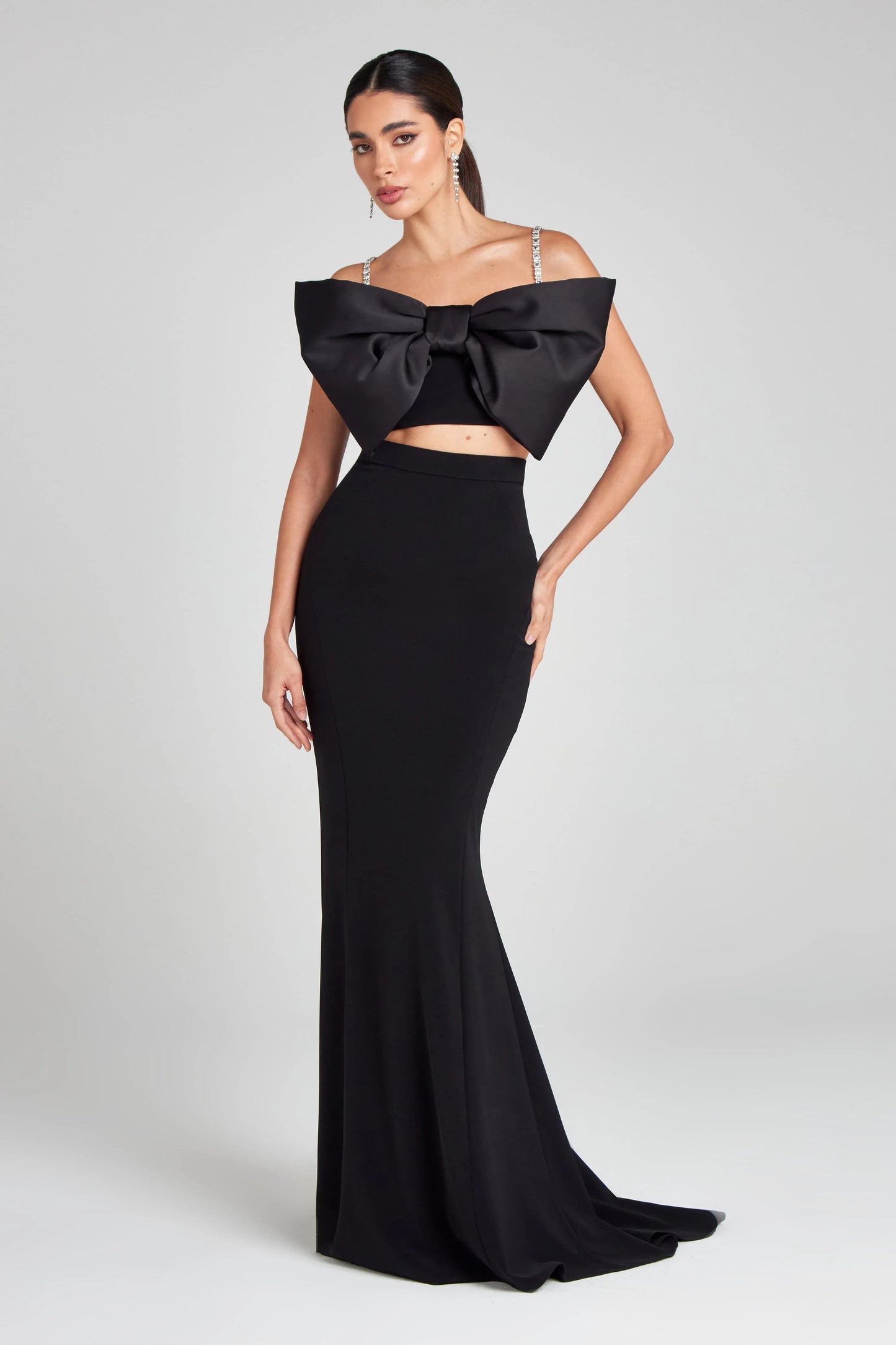 MAXI SKIRTS Carolina Black Maxi Skirt