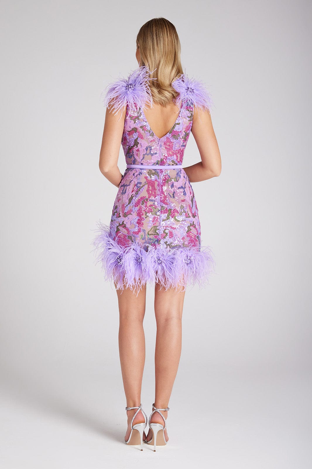 NADINE MERABI Dresses Isla Purple Dress