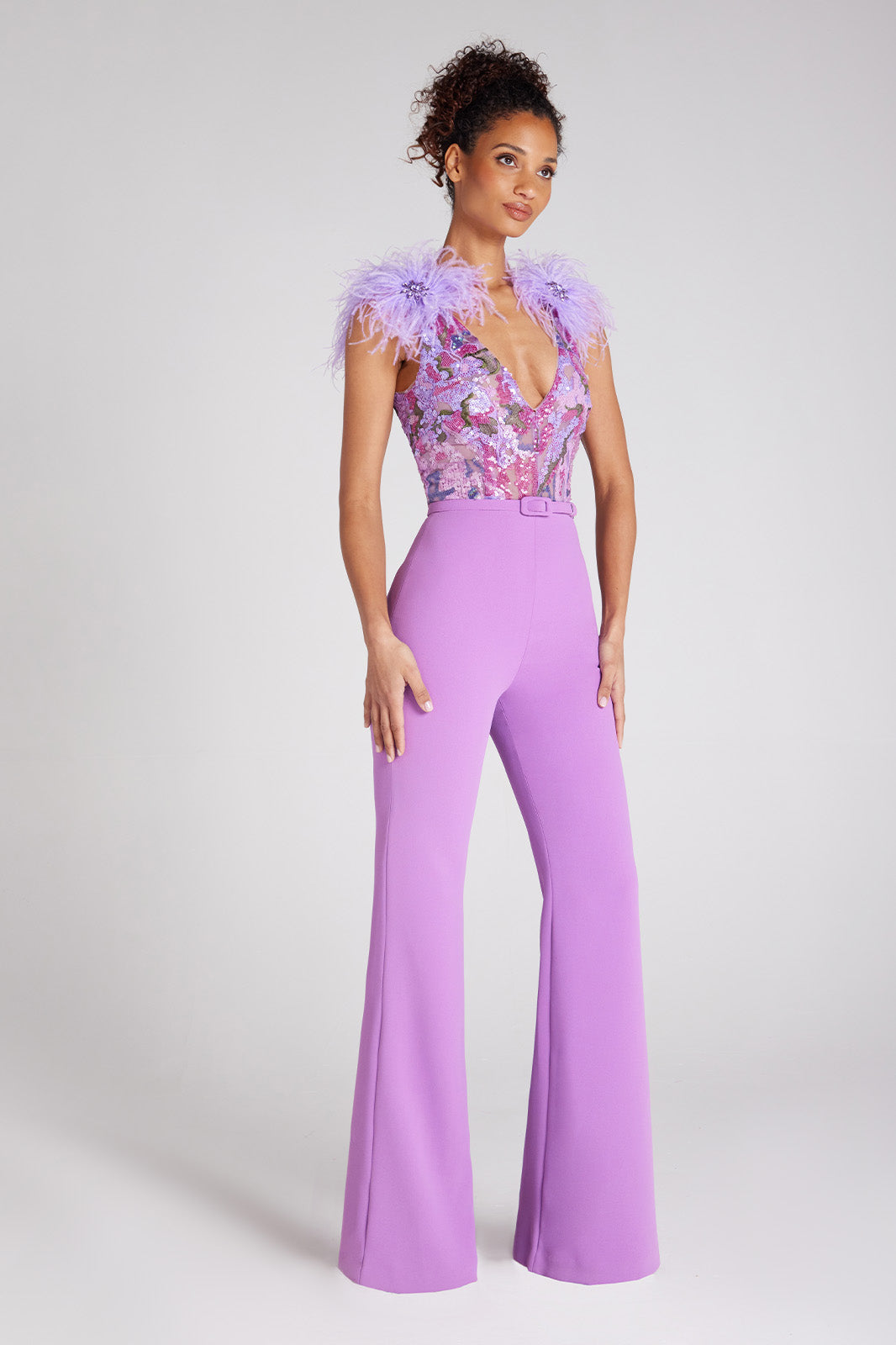 Alicia Purple Jumpsuit