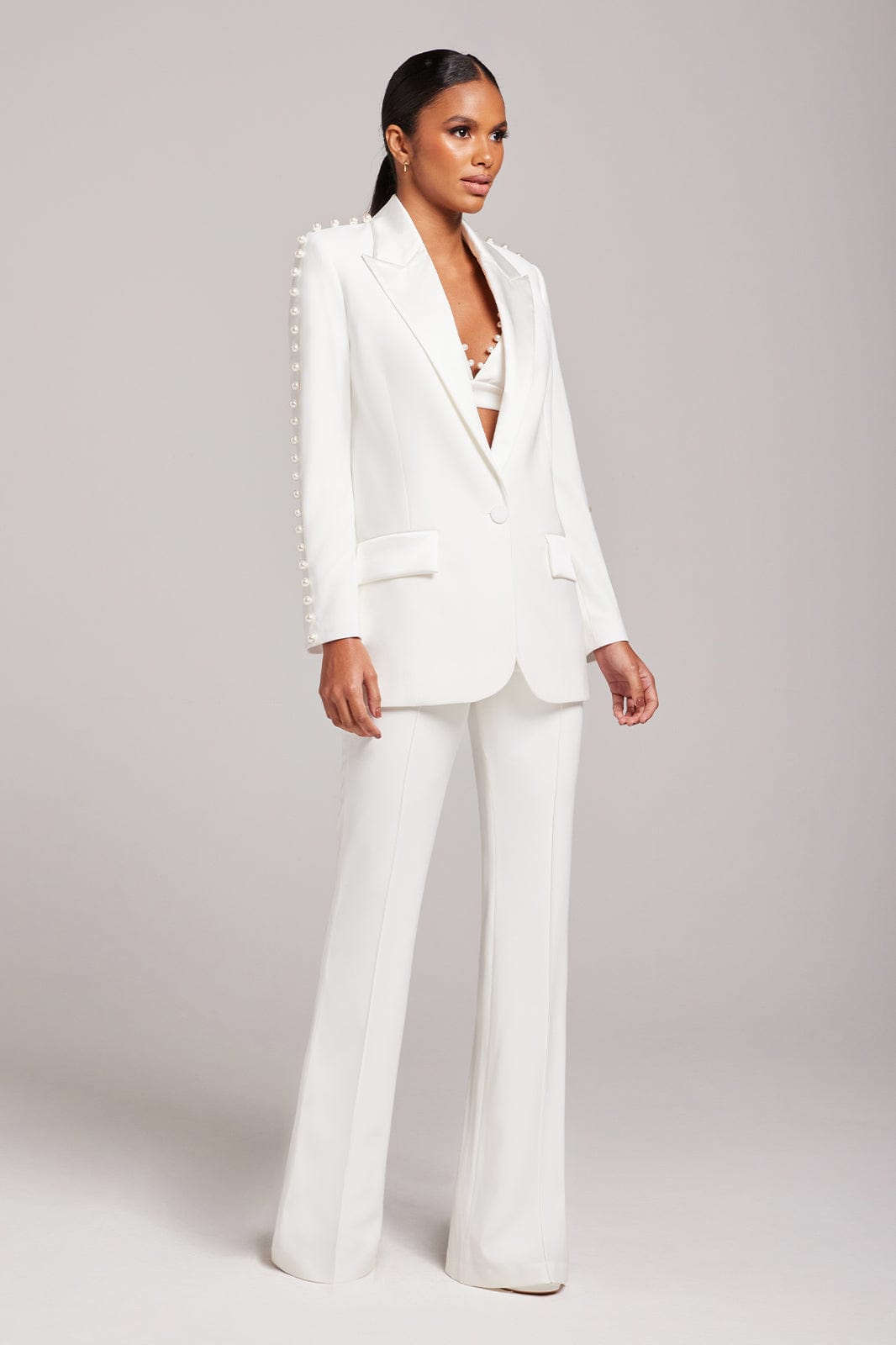 Charlotte White Blazer The Wedding Explorer - Main Image