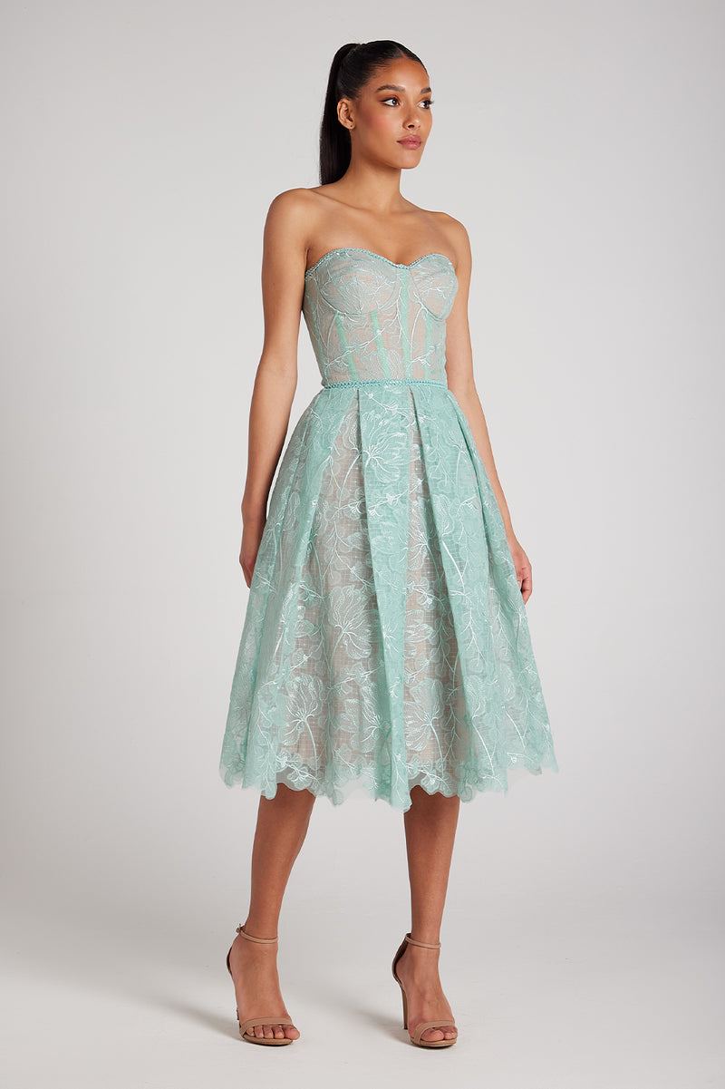 Olivia Mint Green Dress